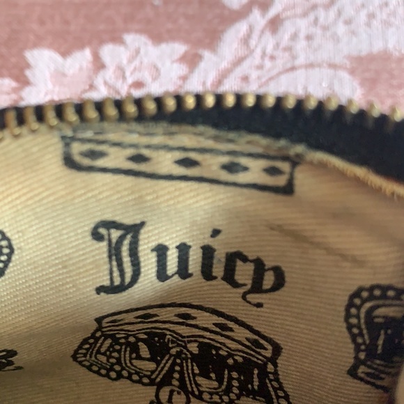 Juicy couture leather change purse key ring - Picture 3 of 4